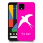 ציפור לבלוע כיסוי מגן קשיח בעיצוב אישי עם השם שלך ל Google Pixel 4 יחידה אחת סקרין מובייל