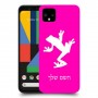 צפרדע טרופית כיסוי מגן קשיח בעיצוב אישי עם השם שלך ל Google Pixel 4 יחידה אחת סקרין מובייל