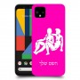 תאומים כיסוי מגן קשיח בעיצוב אישי עם השם שלך ל Google Pixel 4 יחידה אחת סקרין מובייל