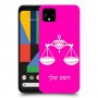 מאזניים כיסוי מגן קשיח בעיצוב אישי עם השם שלך ל Google Pixel 4 יחידה אחת סקרין מובייל