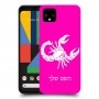 עקרב כיסוי מגן קשיח בעיצוב אישי עם השם שלך ל Google Pixel 4 יחידה אחת סקרין מובייל