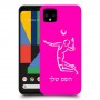 שחקן כדורעף כיסוי מגן קשיח בעיצוב אישי עם השם שלך ל Google Pixel 4 יחידה אחת סקרין מובייל