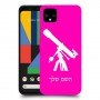 טלסקופ כיסוי מגן קשיח בעיצוב אישי עם השם שלך ל Google Pixel 4 יחידה אחת סקרין מובייל