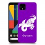 גדי כיסוי מגן קשיח בעיצוב אישי עם השם שלך ל Google Pixel 4 יחידה אחת סקרין מובייל