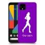 ג'וגלין - אישה כיסוי מגן קשיח בעיצוב אישי עם השם שלך ל Google Pixel 4 יחידה אחת סקרין מובייל