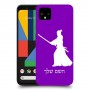 סמוראי כיסוי מגן קשיח בעיצוב אישי עם השם שלך ל Google Pixel 4 יחידה אחת סקרין מובייל