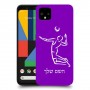 שחקן כדורעף כיסוי מגן קשיח בעיצוב אישי עם השם שלך ל Google Pixel 4 יחידה אחת סקרין מובייל