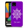 הגה - קפטן - ים כיסוי מגן קשיח בעיצוב אישי עם השם שלך ל Google Pixel 4 יחידה אחת סקרין מובייל