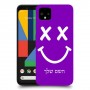 סמיילי כיסוי מגן קשיח בעיצוב אישי עם השם שלך ל Google Pixel 4 יחידה אחת סקרין מובייל