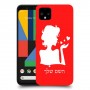 אישה אהבה כיסוי מגן קשיח בעיצוב אישי עם השם שלך ל Google Pixel 4 יחידה אחת סקרין מובייל