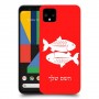 דגים כיסוי מגן קשיח בעיצוב אישי עם השם שלך ל Google Pixel 4 יחידה אחת סקרין מובייל
