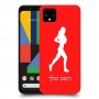 ג'וגלין - אישה כיסוי מגן קשיח בעיצוב אישי עם השם שלך ל Google Pixel 4 יחידה אחת סקרין מובייל