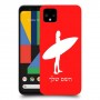 גלישה כיסוי מגן קשיח בעיצוב אישי עם השם שלך ל Google Pixel 4 יחידה אחת סקרין מובייל