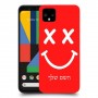 סמיילי כיסוי מגן קשיח בעיצוב אישי עם השם שלך ל Google Pixel 4 יחידה אחת סקרין מובייל