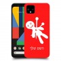 וודו כיסוי מגן קשיח בעיצוב אישי עם השם שלך ל Google Pixel 4 יחידה אחת סקרין מובייל