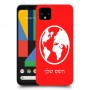 עולם כיסוי מגן קשיח בעיצוב אישי עם השם שלך ל Google Pixel 4 יחידה אחת סקרין מובייל
