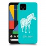 זברה כיסוי מגן קשיח בעיצוב אישי עם השם שלך ל Google Pixel 4 יחידה אחת סקרין מובייל