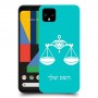 מאזניים כיסוי מגן קשיח בעיצוב אישי עם השם שלך ל Google Pixel 4 יחידה אחת סקרין מובייל