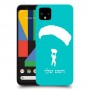 צניחה חופשית כיסוי מגן קשיח בעיצוב אישי עם השם שלך ל Google Pixel 4 יחידה אחת סקרין מובייל