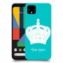 כתר מלכותי כיסוי מגן קשיח בעיצוב אישי עם השם שלך ל Google Pixel 4 יחידה אחת סקרין מובייל