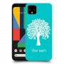 עץ כיסוי מגן קשיח בעיצוב אישי עם השם שלך ל Google Pixel 4 יחידה אחת סקרין מובייל