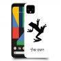 צפרדע טרופית כיסוי מגן קשיח בעיצוב אישי עם השם שלך ל Google Pixel 4 יחידה אחת סקרין מובייל