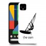 גלישת מפרש כיסוי מגן קשיח בעיצוב אישי עם השם שלך ל Google Pixel 4 יחידה אחת סקרין מובייל