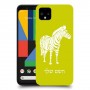 זברה כיסוי מגן קשיח בעיצוב אישי עם השם שלך ל Google Pixel 4 יחידה אחת סקרין מובייל