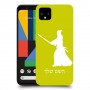 סמוראי כיסוי מגן קשיח בעיצוב אישי עם השם שלך ל Google Pixel 4 יחידה אחת סקרין מובייל
