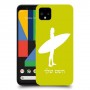 גלישה כיסוי מגן קשיח בעיצוב אישי עם השם שלך ל Google Pixel 4 יחידה אחת סקרין מובייל