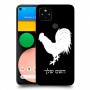 תרנגול כיסוי מגן קשיח בעיצוב אישי עם השם שלך ל Google Pixel 4a יחידה אחת סקרין מובייל