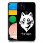 זאב כיסוי מגן קשיח בעיצוב אישי עם השם שלך ל Google Pixel 4a יחידה אחת סקרין מובייל