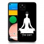 יוגה כיסוי מגן קשיח בעיצוב אישי עם השם שלך ל Google Pixel 4a יחידה אחת סקרין מובייל