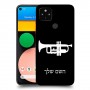 חצוצרה כיסוי מגן קשיח בעיצוב אישי עם השם שלך ל Google Pixel 4a יחידה אחת סקרין מובייל