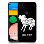 טלה כיסוי מגן קשיח בעיצוב אישי עם השם שלך ל Google Pixel 4a יחידה אחת סקרין מובייל