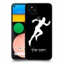 רץ כיסוי מגן קשיח בעיצוב אישי עם השם שלך ל Google Pixel 4a יחידה אחת סקרין מובייל