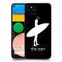 גלישה כיסוי מגן קשיח בעיצוב אישי עם השם שלך ל Google Pixel 4a יחידה אחת סקרין מובייל