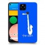 סקספון כיסוי מגן קשיח בעיצוב אישי עם השם שלך ל Google Pixel 4a יחידה אחת סקרין מובייל