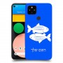 דגים כיסוי מגן קשיח בעיצוב אישי עם השם שלך ל Google Pixel 4a יחידה אחת סקרין מובייל