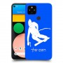 סקִי כיסוי מגן קשיח בעיצוב אישי עם השם שלך ל Google Pixel 4a יחידה אחת סקרין מובייל