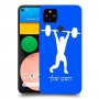 הרמת משקולות כיסוי מגן קשיח בעיצוב אישי עם השם שלך ל Google Pixel 4a יחידה אחת סקרין מובייל