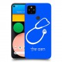 רופא סטטוסקופ כיסוי מגן קשיח בעיצוב אישי עם השם שלך ל Google Pixel 4a יחידה אחת סקרין מובייל