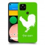 תרנגול כיסוי מגן קשיח בעיצוב אישי עם השם שלך ל Google Pixel 4a יחידה אחת סקרין מובייל