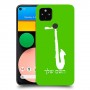 סקספון כיסוי מגן קשיח בעיצוב אישי עם השם שלך ל Google Pixel 4a יחידה אחת סקרין מובייל