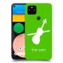 כינור כיסוי מגן קשיח בעיצוב אישי עם השם שלך ל Google Pixel 4a יחידה אחת סקרין מובייל