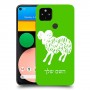 טלה כיסוי מגן קשיח בעיצוב אישי עם השם שלך ל Google Pixel 4a יחידה אחת סקרין מובייל