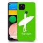 גלישה כיסוי מגן קשיח בעיצוב אישי עם השם שלך ל Google Pixel 4a יחידה אחת סקרין מובייל