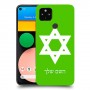 מגן דוד - ישראל כיסוי מגן קשיח בעיצוב אישי עם השם שלך ל Google Pixel 4a יחידה אחת סקרין מובייל