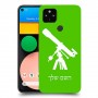 טלסקופ כיסוי מגן קשיח בעיצוב אישי עם השם שלך ל Google Pixel 4a יחידה אחת סקרין מובייל