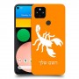עקרב כיסוי מגן קשיח בעיצוב אישי עם השם שלך ל Google Pixel 4a יחידה אחת סקרין מובייל